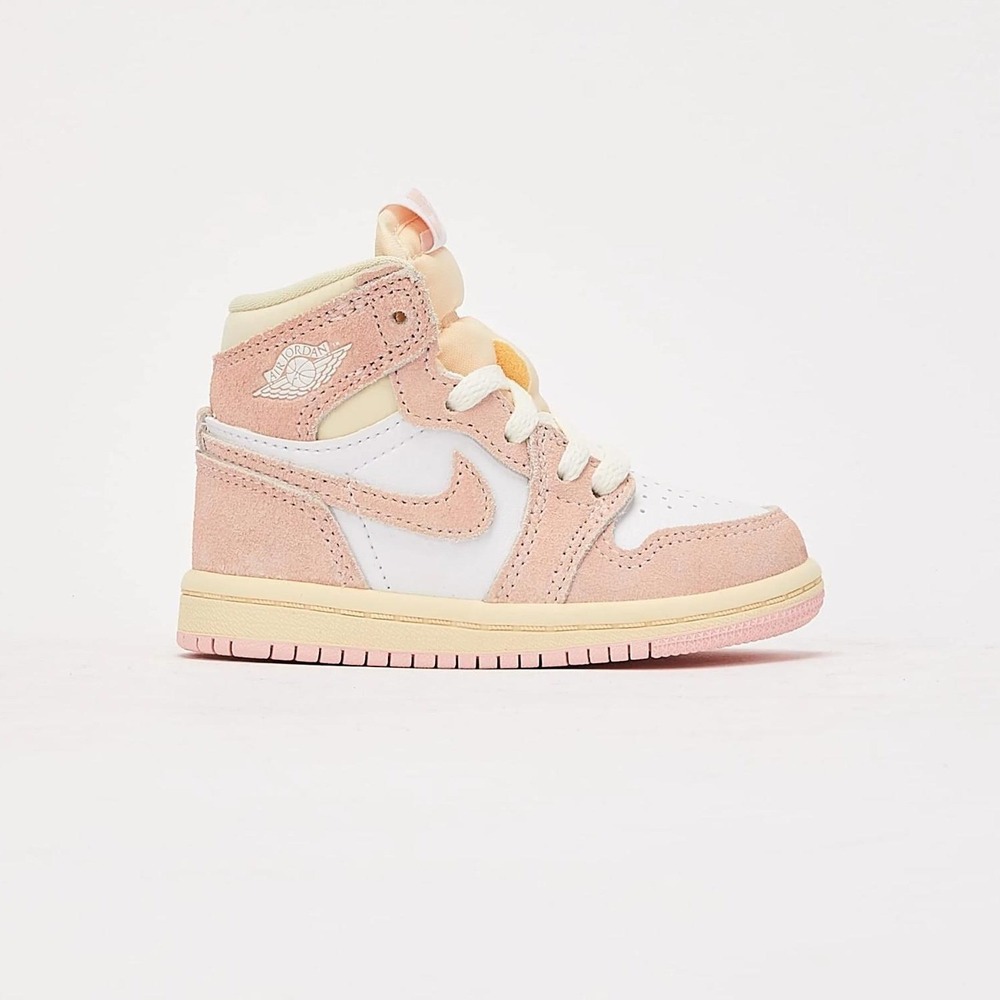 Kids Jordan Air Jordan 1 Retro High OG 'Washed Pink' Toddler 10C